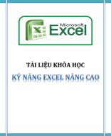 000 - TVTT0002140 - Tài Liệu Khoá Học - Kĩ Năng Excel Nâng Cao - Công Ty Tnhh Công Nghệ - Truyền Thông Trí Tuệ Việt.pdf