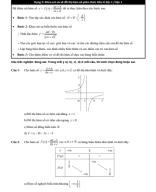 4 bài - Khảo sát và vẽ đồ thị hàm số phân thức hữu tỉ bậc nhất trên bậc nhất.pdf