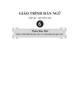 GIÁO TRÌNH HÁN NGỮ 6 (BẢN ĐỌC THỬ).pdf