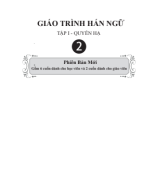 GIÁO TRÌNH HÁN NGỮ 2 (BẢN ĐỌC THỬ).pdf