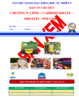 CHỦ ĐỀ 9. LIPID – CARBOHYDRATE – PROTEIN - POLYMER-GV.pdf