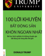 98. Trump - 100 Loi Khuyen Dau Tu Bat Dong San Khon Ngoan Nhat - Donald Trump.pdf