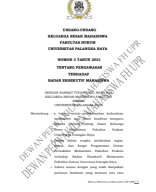 LEMBARAN NEGARA UU No. 3 TAHUN 2021 TENTANG PENGAWASAN TERHADAP  BEM.pdf