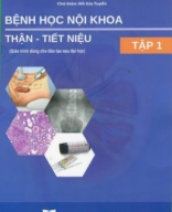 Bệnh học nội khoa thận tiết niệu tập 1 sau đại học.pdf