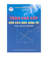 TOÁN CHO CÁC NHÀ KINH TẾ TẬP 1 .pdf