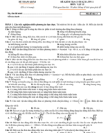 ĐỀ 3 - Kiểm tra cuối Học kì 1 - Vật Lí 11 - Form 2025 (Dùng chung 3 sách).pdf