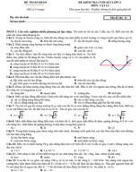 ĐỀ 11 - Kiểm tra cuối Học kì 1 - Vật Lí 11 - Form 2025 (Dùng chung 3 sách).pdf