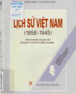 B 959.7 Lịch Sử Việt Nam Từ 1858 Đến 1945 - Pgs.Ts. Nguyễn Đình Lễ, 142 Trang.pdf