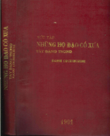 A 270_Sưu tập những họ đạo cổ xưa Tây đàng trong.pdf