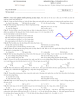 ĐỀ 11 - Kiểm tra cuối Học kì 1 - Vật Lí 11 - Form 2025 (Dùng chung 3 sách).docx