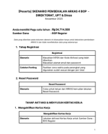 Skenario Praktik Mandiri ARKAS 4 BOP - UPT & Dinas