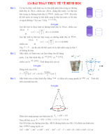 124 Bài Toán thực tế về Hình học.docx