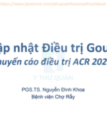 Cập nhật điều trị gout Khuyến cáo điều trị ACR 2020 – PGS. TS Nguyễn Đình Khoa.pdf