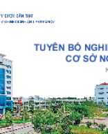 Tuyên bố NC và cơ sở nghiên cứu.ppt