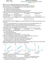 ĐỀ 10 - Kiểm tra cuối Học kì 1 - Vật Lí 12 - Form 2025 (Dùng chung 3 sách).pdf