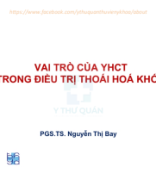 Vai trò của YHCT trong điều trị thoái hoá khớp – PGS. TS Nguyễn Thị Bay.pdf