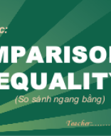 COMPARISON OF EQUALITY.pptx