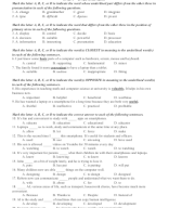 16. UNIT 5 - 45 MINUTE TEST.doc