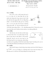 Đề thi HSG môn Vật Lý 10 - Chuyên Hùng Vương - Phú Thọ - Năm 2017-2018 - File word có lời giải chi tiết.doc