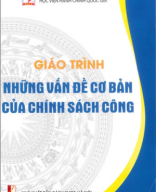 giao trinh nhung van de co ban cua chinh sach cong-dang khac anh-bach khoa ha noi-2018 - Pham Quang Quyen.pdf