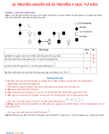 PHẦN II.  CÂU HỎI ĐÚNG SAI  - DI TRUYỀN HỌC NGƯỜI VÀ TƯ VẤN DI TRUYỀN Y HỌC - GV.docx