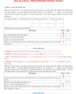 PHẦN II CÂU HỎI ĐÚNG SAI -  ĐA ALLELE TRỘI KHÔNG HOÀN TOÀN - GV.docx