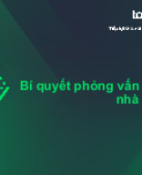 Kỹ năng phỏng vấn chinh phục NTD [Autosaved].pptx