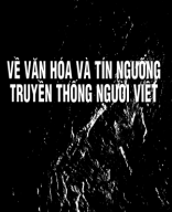 395 - TVTT0001364 - Về Văn Hoá Và Tín Ngưỡng Truyền Thống Người Việt - Léopold Cadiere - Đỗ Trinh Huệ - Văn Hoá Thông Tin.pdf