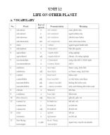 12. GV - UNIT 12. LIFE ON OTHER PLANET.docx