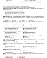 ĐỀ 10 - Kiểm tra cuối Học kì 1 - Vật Lí 10 - Form 2025 (Dùng chung 3 sách).pdf