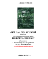 127 - TVTT0000965 - The Limits Of Thought - Giới Hạn Của Suy Nghĩ - Krishnamurti - Ông Không.pdf