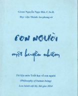 128 - TVTT0001909 - Con Người Là Một Huyền Nhiệm - Triết Học Về Con Người - Nguyễn Ngọc Hải - Học Viện Phanxicô.pdf