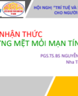 3. Suy giảm nhận thức ở hội chứng mệt mỏi mạn tính.pdf