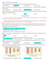 PHẦN I CÂU HỎI TRẮC NGHIỆM - ĐỘT BIẾN LỆCH BỘI NST - GV.docx