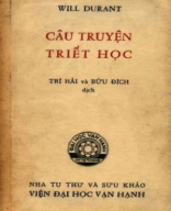 A 100  XH. TH-Cau Truyen Triet Hoc - Will Durant.pdf