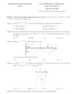 Đề kiểm tra cuối học kì 1 - Toán Học 12 - Dùng chung 3 sách - Theo form 2025 - Đề 16.doc