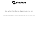 Trắc nghiệm kiểm toán tiền.pdf