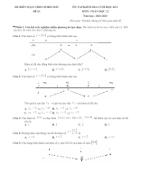 Đề kiểm tra cuối học kì 1 - Toán Học 12 - Dùng chung 3 sách - Theo form 2025 - Đề 1.doc