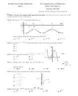 Đề kiểm tra cuối học kì 1 - Toán Học 12 - Dùng chung 3 sách - Theo form 2025 - Đề 4.doc