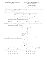Đề kiểm tra cuối học kì 1 - Toán Học 12 - Dùng chung 3 sách - Theo form 2025 - Đề 9.doc