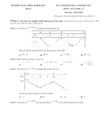 Đề kiểm tra cuối học kì 1 - Toán Học 12 - Dùng chung 3 sách - Theo form 2025 - Đề 3.doc