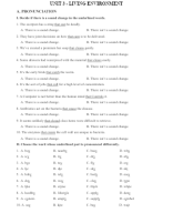 UNIT 3 - LIVING ENVIRONMENT (File HS).docx