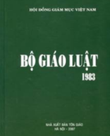 262.94 - TVTT0000072 - Bộ Giáo Luật 1983 - Hội Đồng Giám Mục Việt Nam - Tôn Giáo.pdf