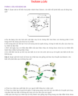 PHẦN II CÂU HỎI ĐÚNG SAI QUAN NIỆM DARWIN VÀ CLTN VÀ QT HTL - HS.docx