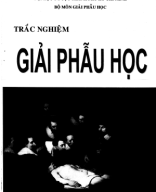 Trắc nghiệm Giải phẫu học - ĐHYD TPHCM.pdf