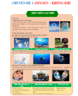 CHUYÊN ĐỀ 3. OXYGEN – KHÔNG KHÍ (File GV).docx