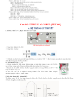 Chủ đề 1. ETHYLIC ALCOHOL (FILE GV).doc