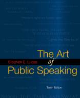 200 - The Art of Public Speaking - 10th Edition by Stephen Lucas.pdf