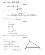 Đề số 01_KT Cuối kì 1_Lời giải_100% Tự luận.pdf