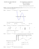 Đề kiểm tra cuối học kì 1 - Toán Học 12 - Dùng chung 3 sách - Theo form 2025 - Đề 2.doc